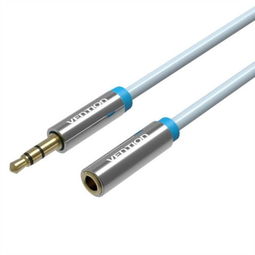 威迅Vention VAB-B06-S100音頻延長線評測 冰藍美學與實用主義的優雅結合